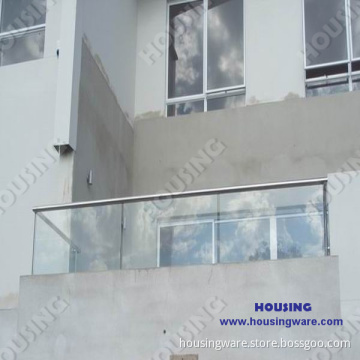 Antique Easy Installation Frameless Glass Railing with U Channel